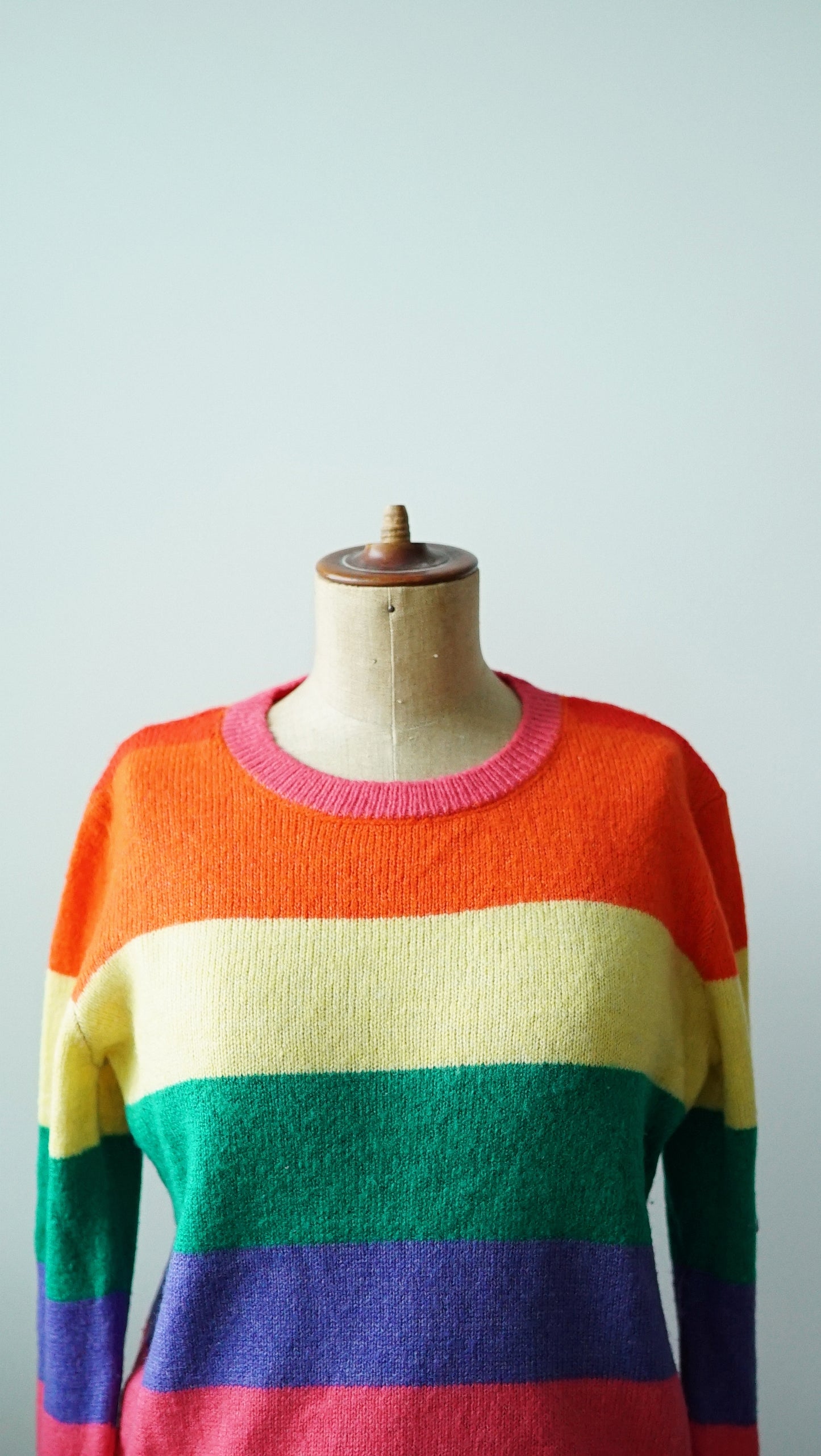 Strick pullover bunt