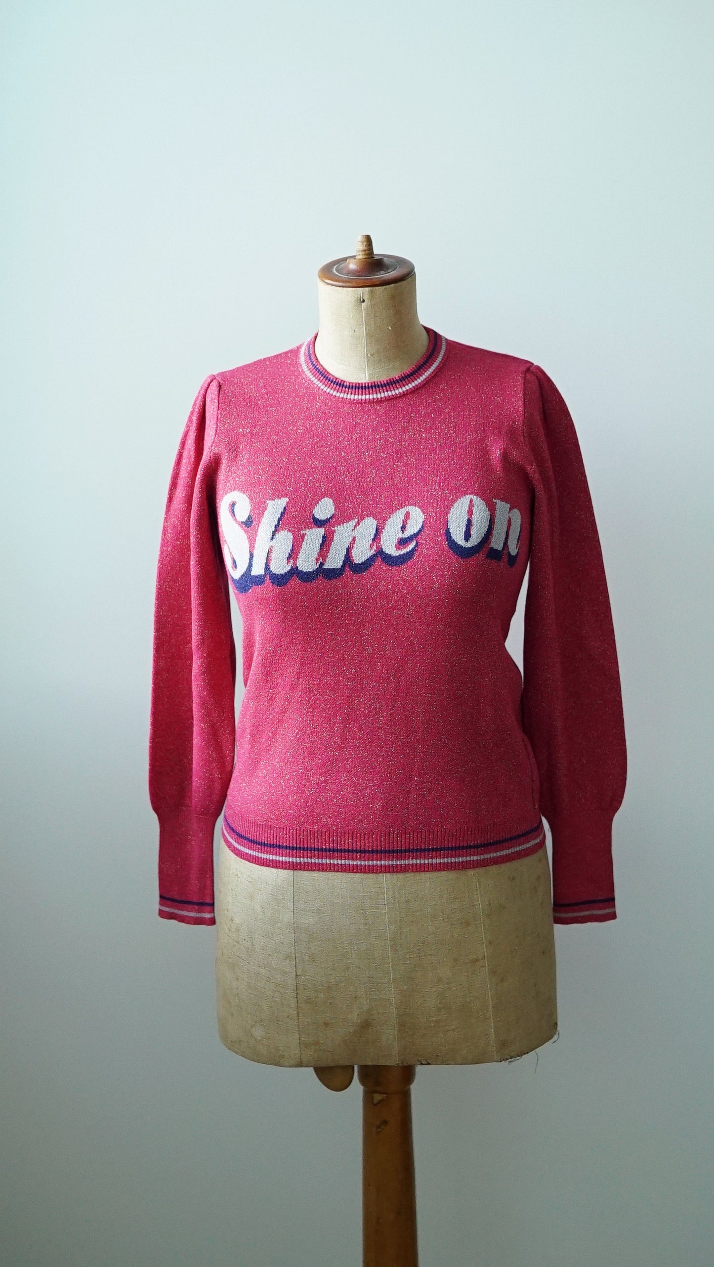 Sweater shine on