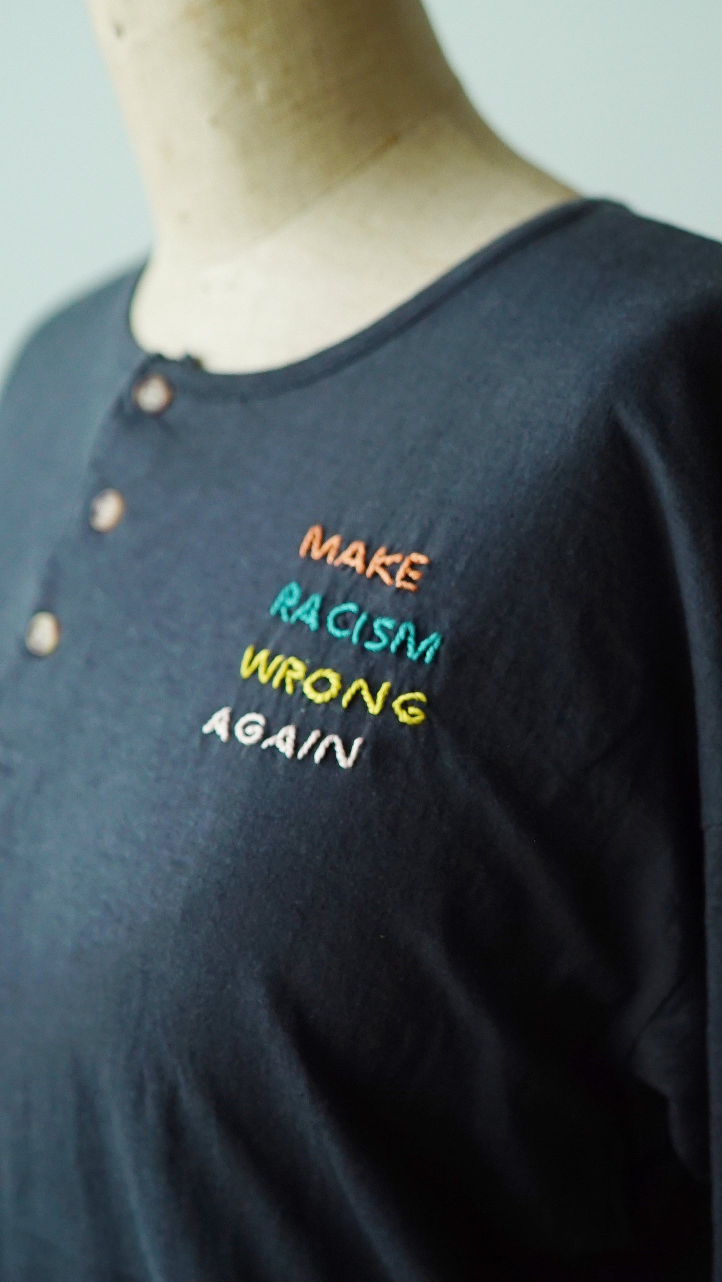 MAKE RACISM WRONG AGAIN