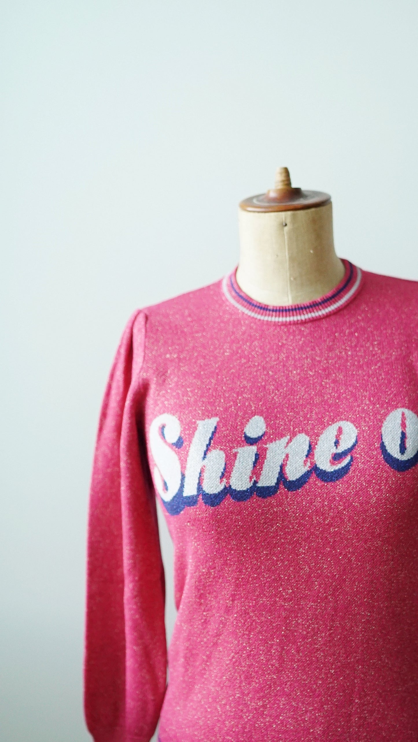 Sweater shine on