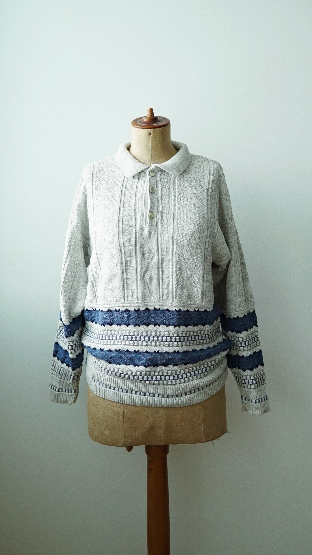 Pullover gemustert