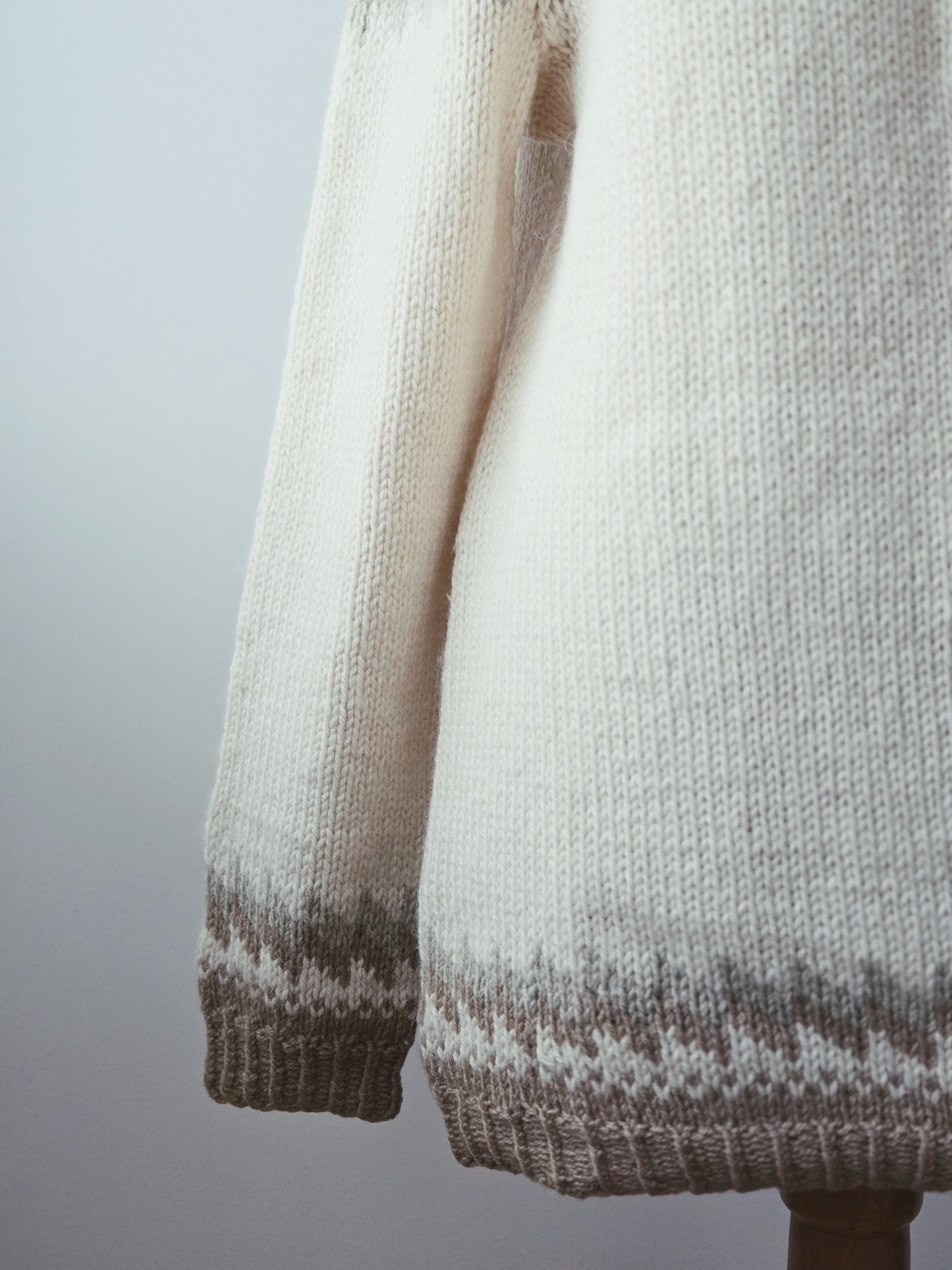 Strick Pullover Island