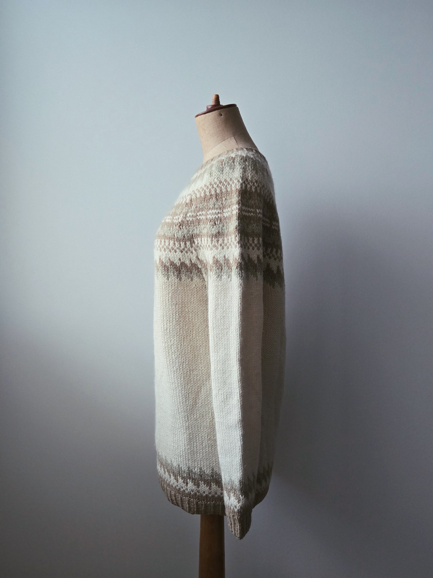 Strick Pullover Island