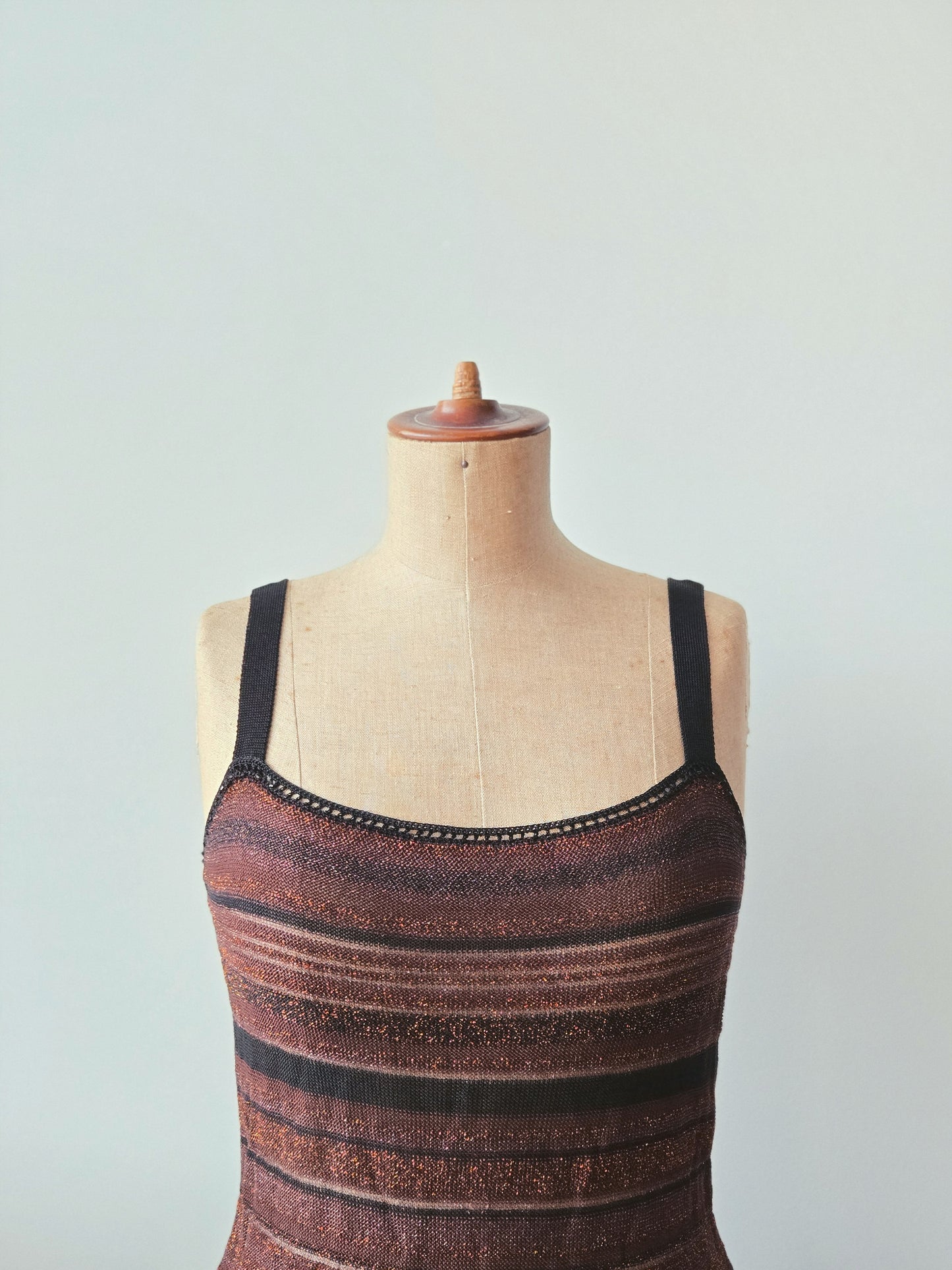 Glitzer Top Strick