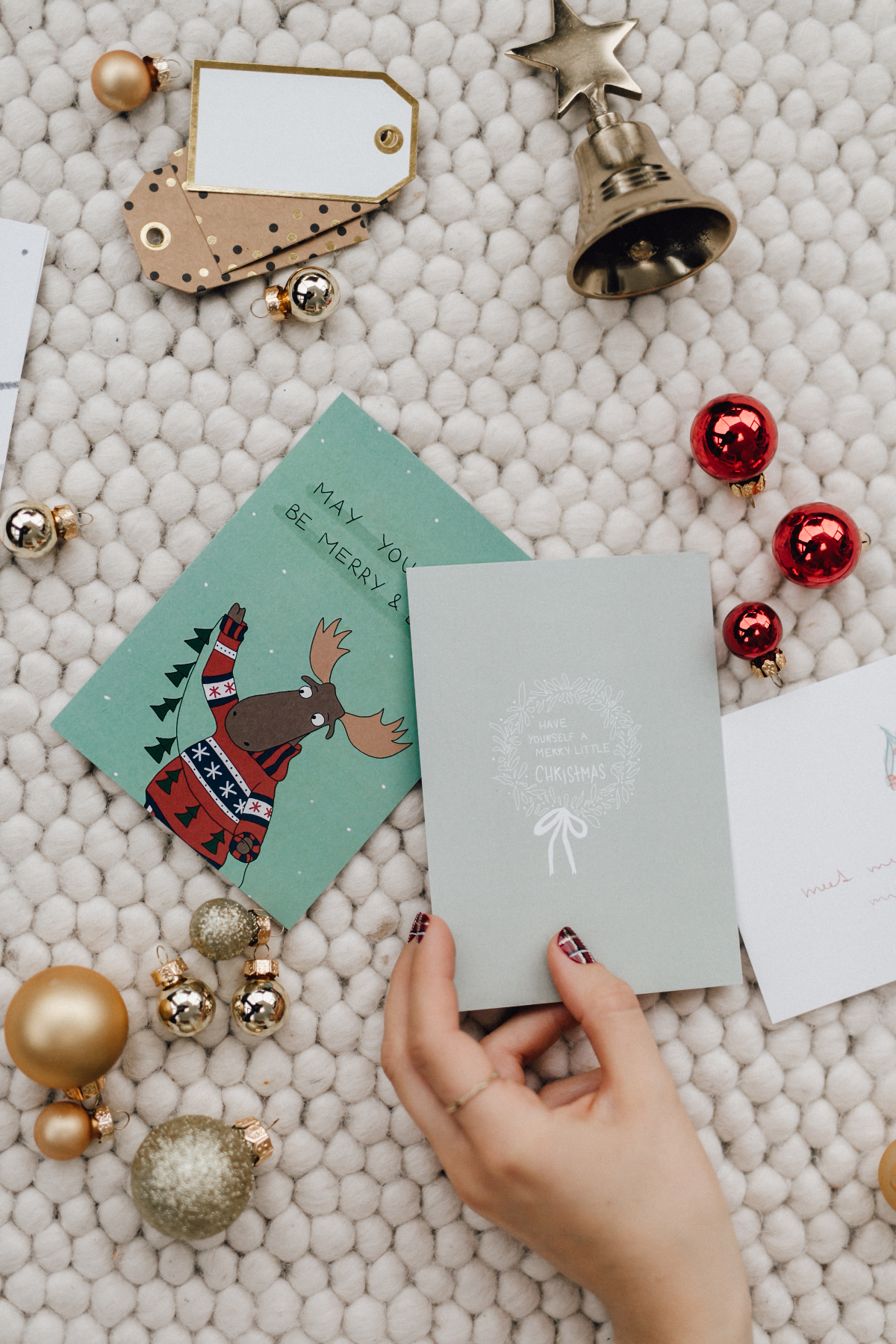 Weihnachtskarten set