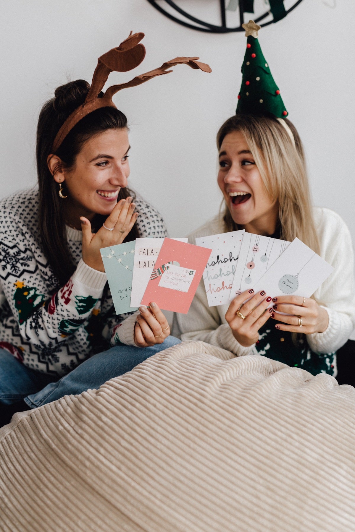 Weihnachtskarten set