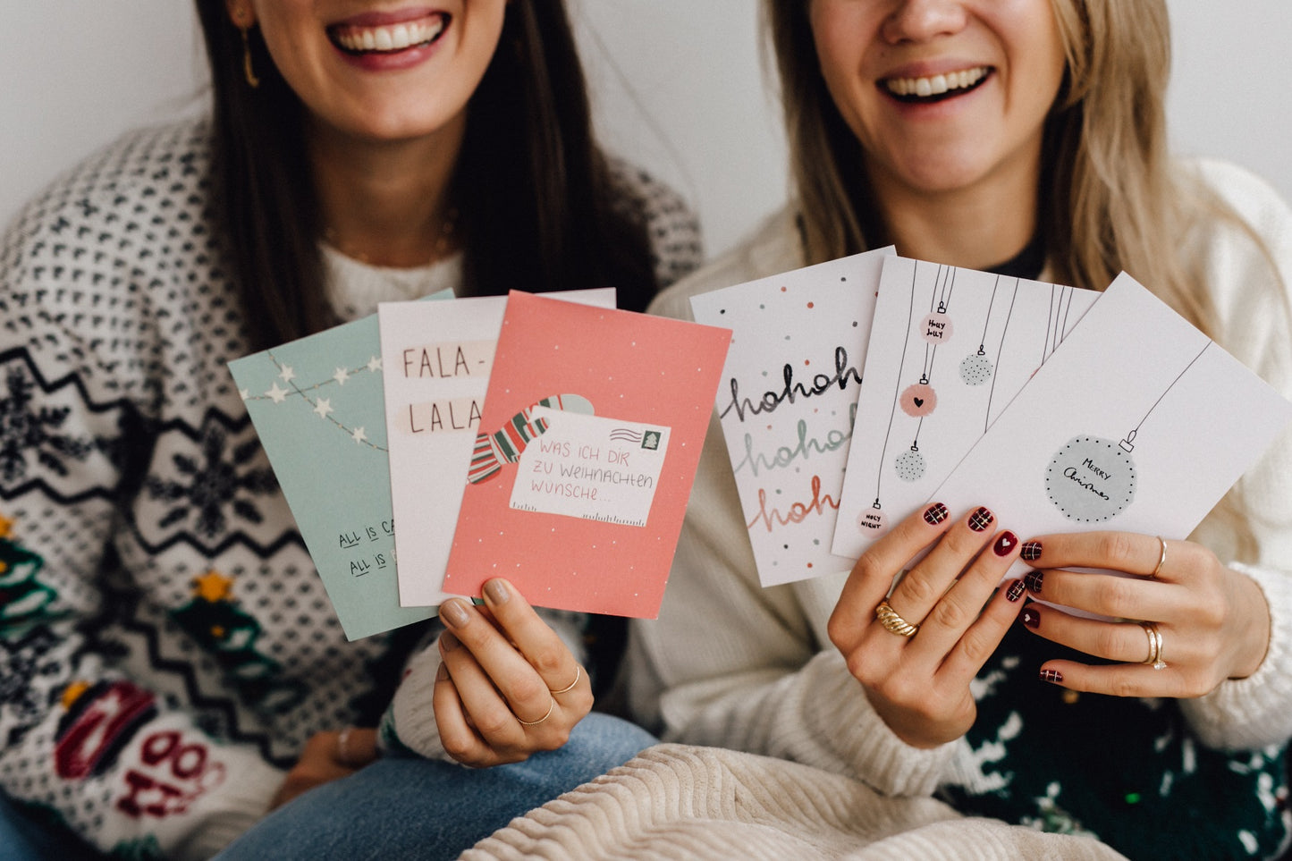 Weihnachtskarten set