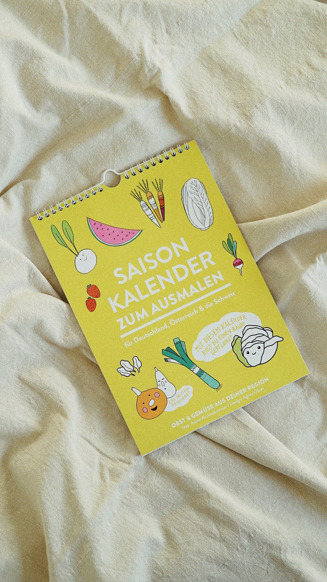 SAISON KALENDER ZUM AUSMALEN