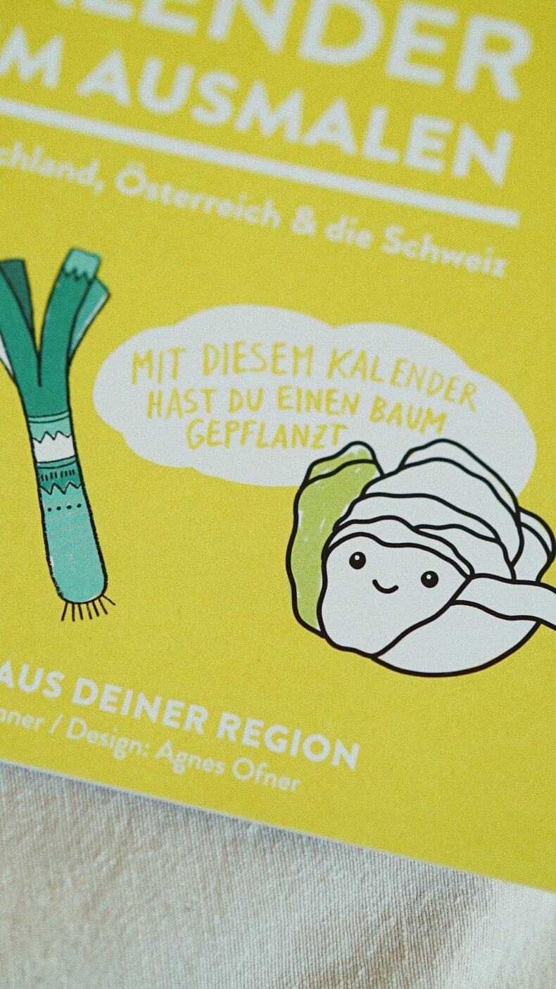 SAISON KALENDER ZUM AUSMALEN