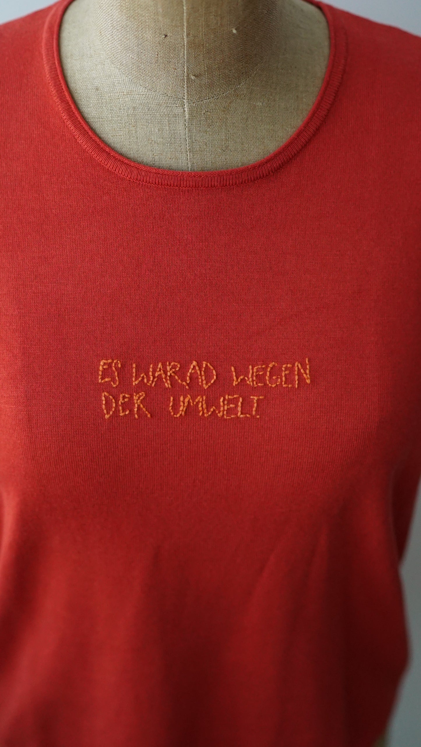 ES WARAD WEGEN DER UMWELT