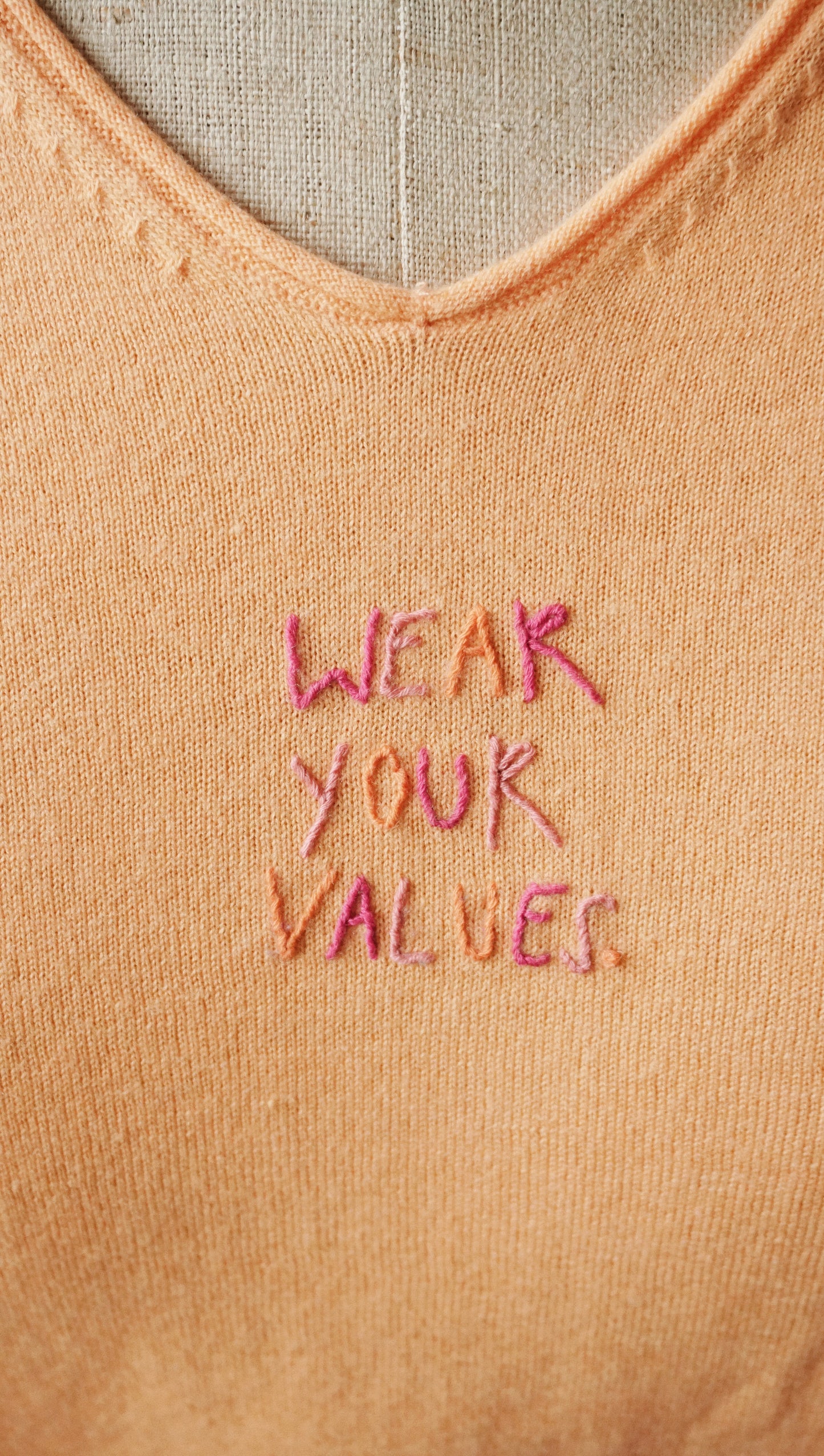 WEAR YOUR VALUES