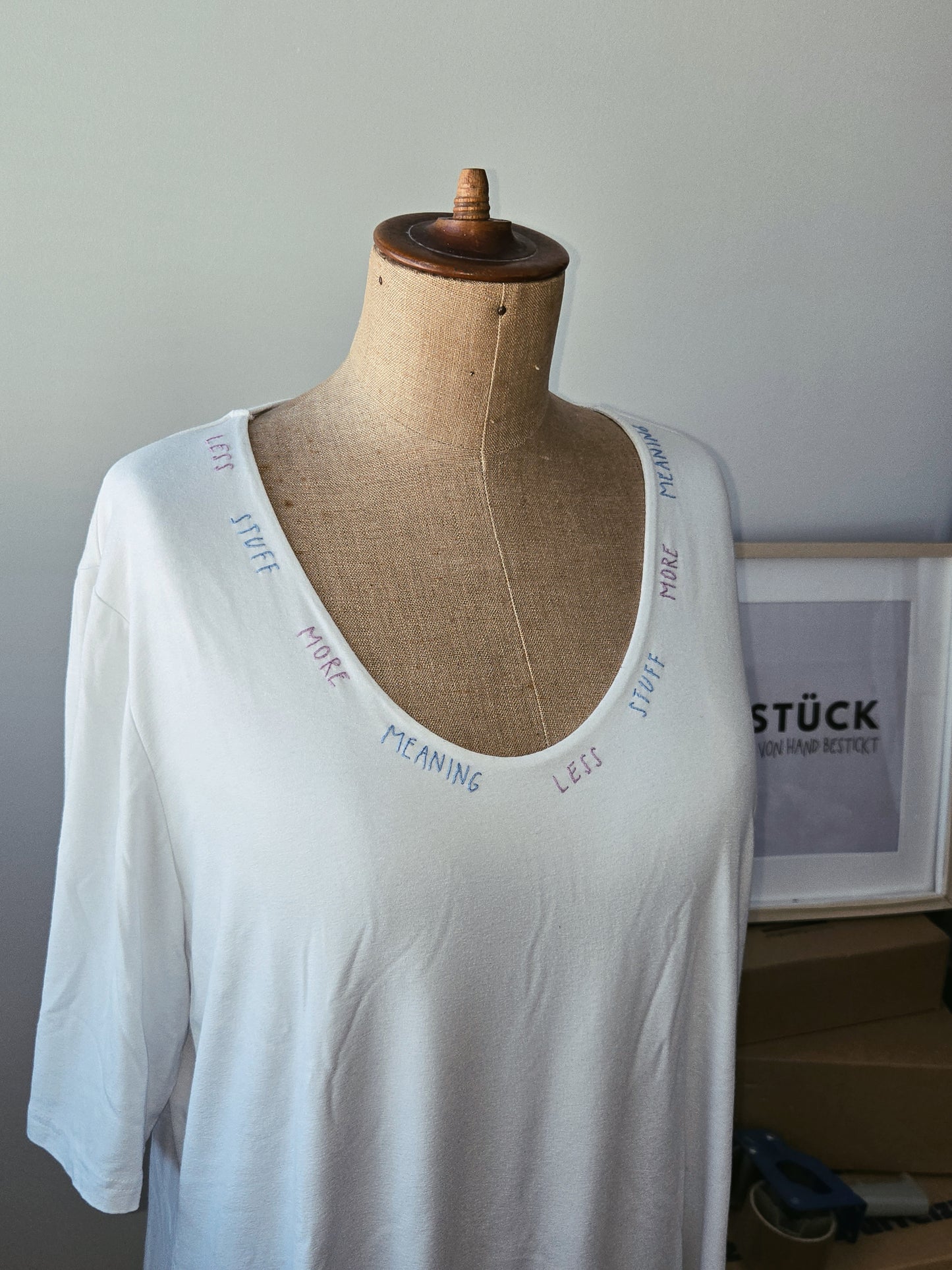 Less stuff more meaning