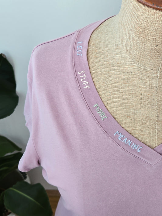 Less stuff more meaning